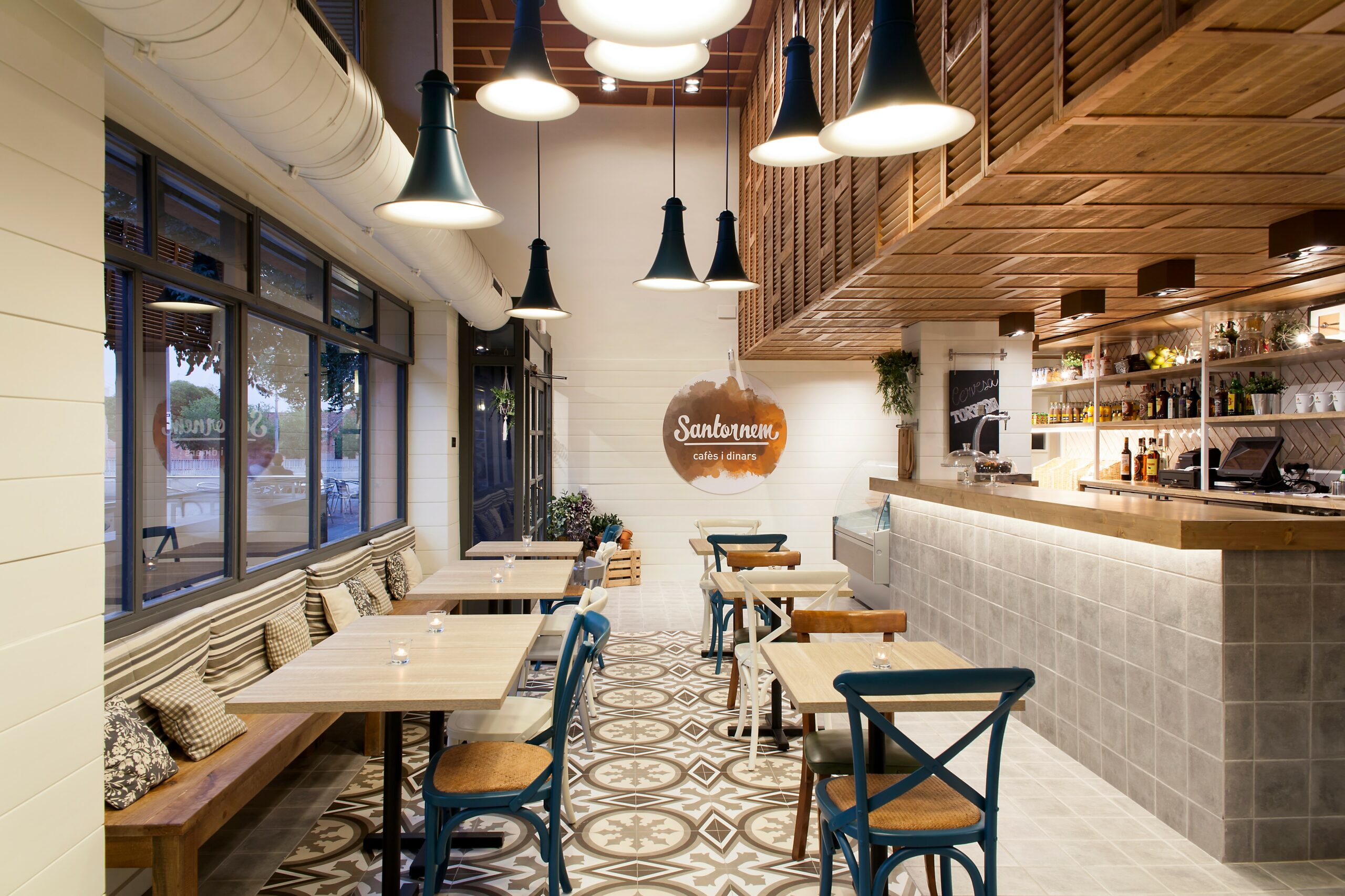 Cafe interior